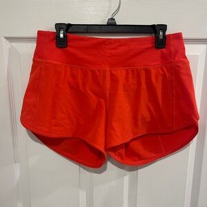 Lululemon Speed up shorts. Size 8 tall. In excellent condition